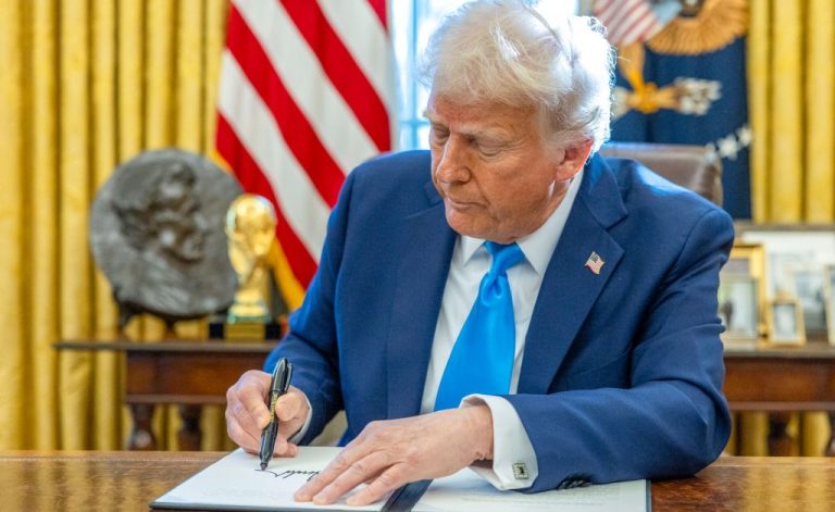 Trump indicators the order to chop workers to seven authorities businesses