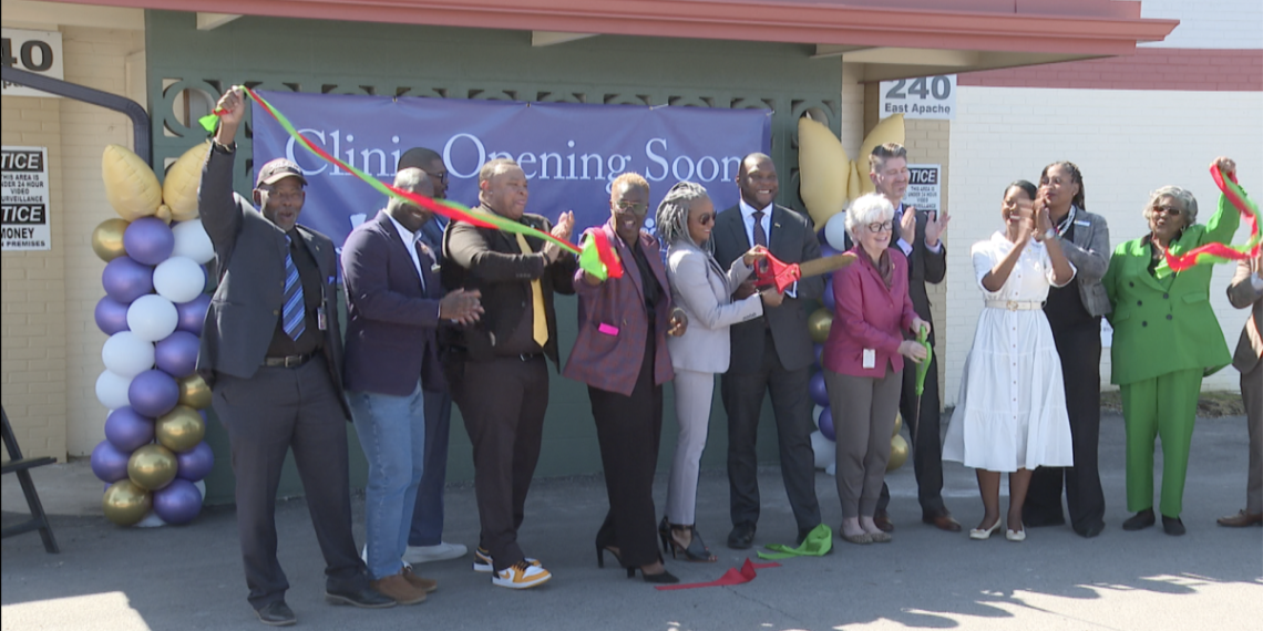 Ribbon lower on new well being clinic in north Tulsa