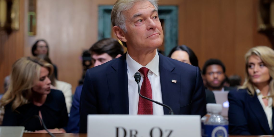 5 issues to know as Dr. Ozgets one step nearer to main Medicare and Medicaid : Pictures