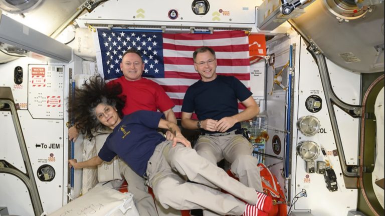 Two astronauts stranded in area come again to Earth: NPR