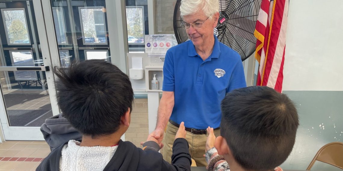 Retired guys received collectively to assist children. Scientists say it boosts the boys’s well being, too : Pictures