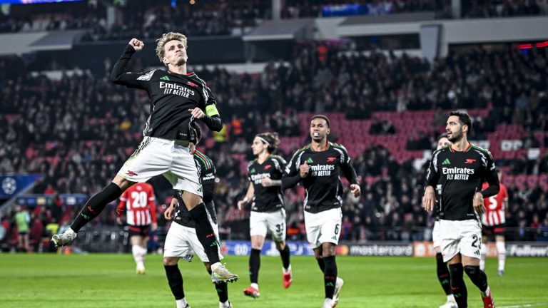 PSV Eindhoven 1-7 Arsenal: Gunners Erch within the first stage of the Champions League