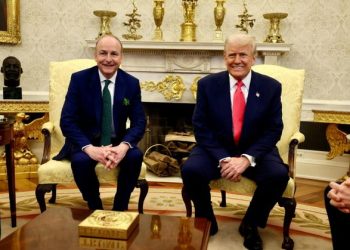 ‘A 45 minutes of teasing’ – the world reacts to Micheáá Martin’s Oval Martin workplace assembly with Donald Trump