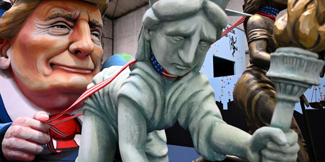 In France, they need Trump to return the statue of freedom