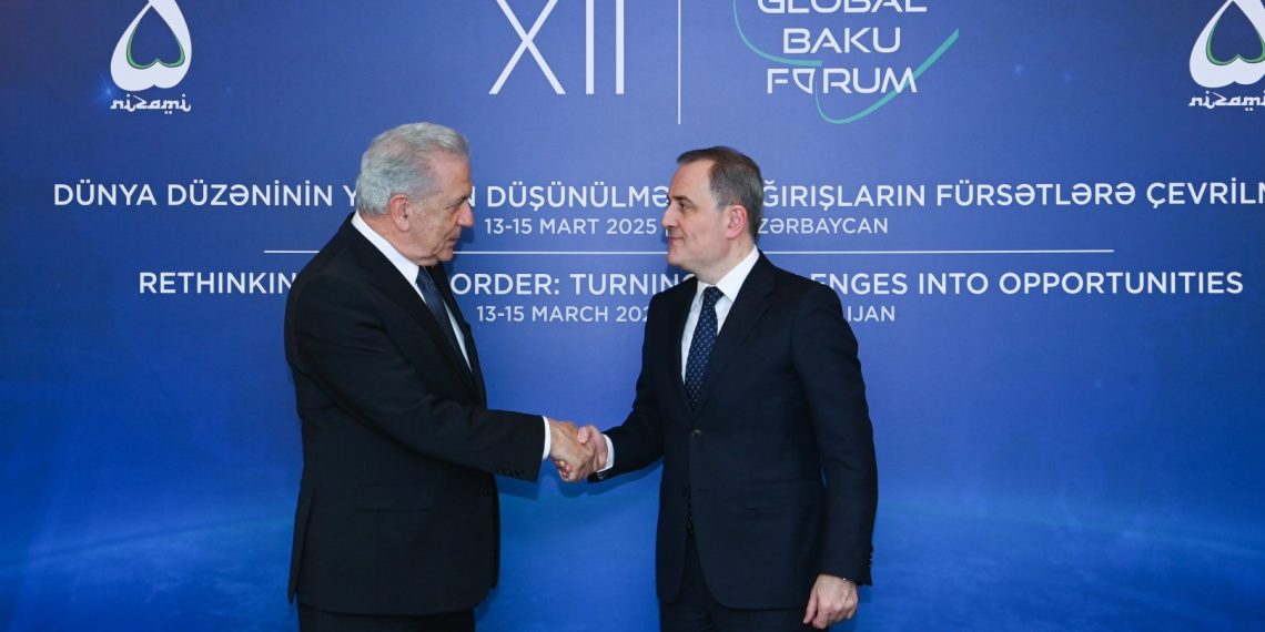 Azerbaijan FM, Greek PM delegate to the Regional Mill, Worldwide Issuance of Safety (Picture)
