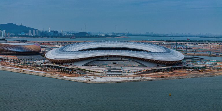 Zaha Hadid Architects doc the progress of the Guangzhou Sports activities Middle