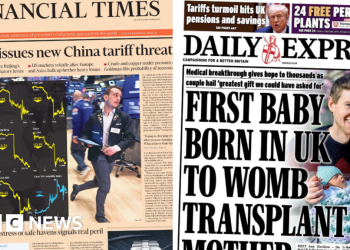 ‘New China tariff risk’ and ‘present of life’