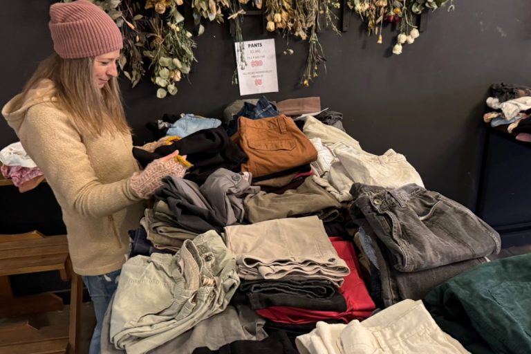 Clothes swap gives reasonably priced style, backs ladies’s initiatives