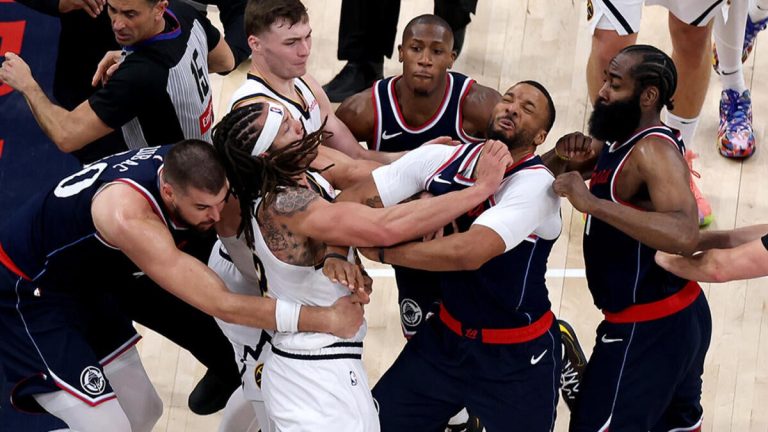 Battle Nuggets-Clippers: six technical faults for skid after Christian Braun favored James Harden