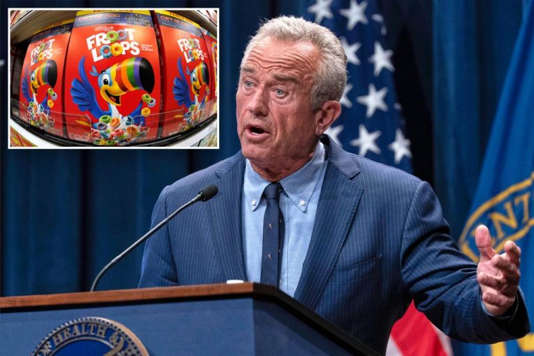 RFK Jr. plans to chop synthetic dyes from US meals provide