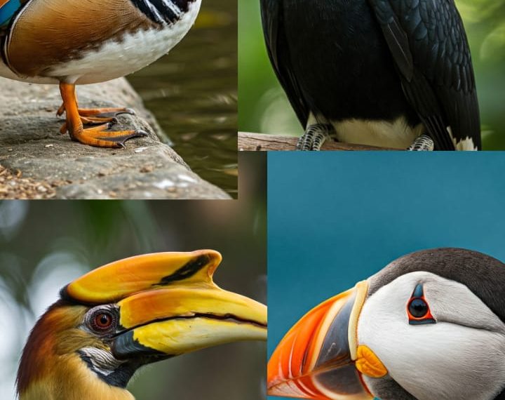 7 Painted Beaks Of Birds