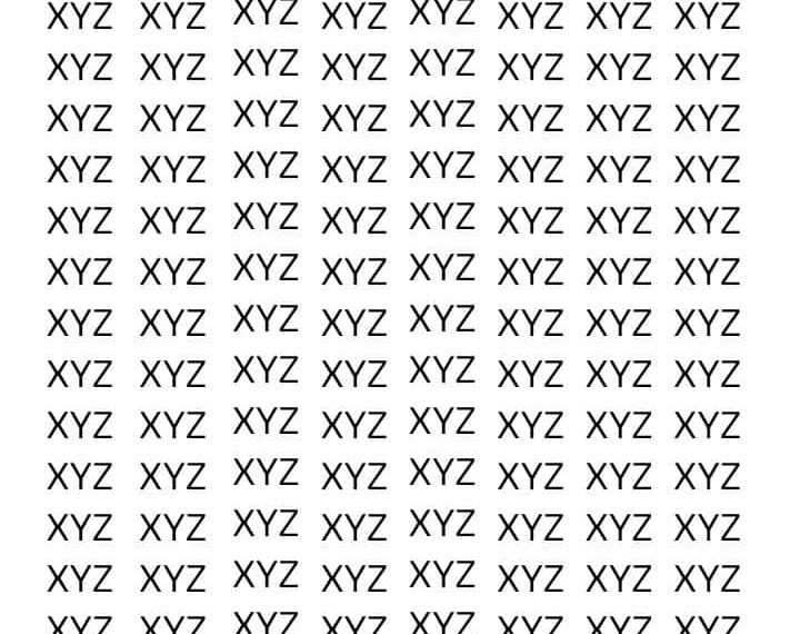 Odd Letter In 5 Seconds