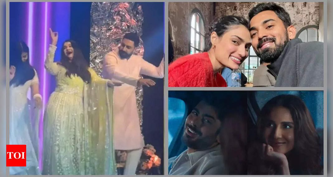 KL Rahul shares DEETS about daughter with Athiya Shetty, Aishwarya Rai, Aaradhya and Abhishek Bachchan dance to Kajra Re: High 5 information |