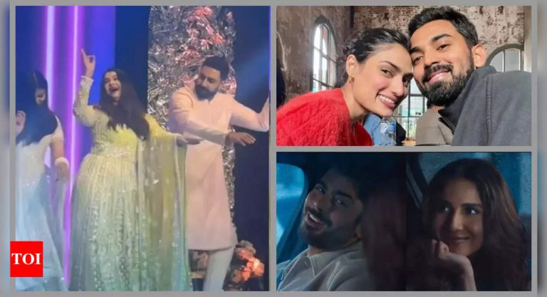 KL Rahul shares DEETS about daughter with Athiya Shetty, Aishwarya Rai, Aaradhya and Abhishek Bachchan dance to Kajra Re: High 5 information |