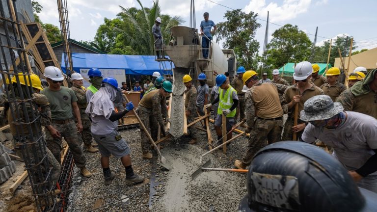 DVIDS – Information – U.S., Philippine forces companion to help neighborhood infrastructure and well being