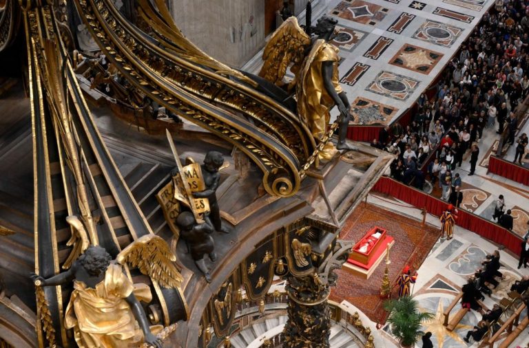 Pope Francis’ life recalled in Deed positioned in coffin