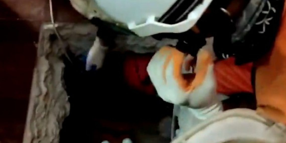 They saved a younger man who spent 5 days underneath the ruins of a lodge