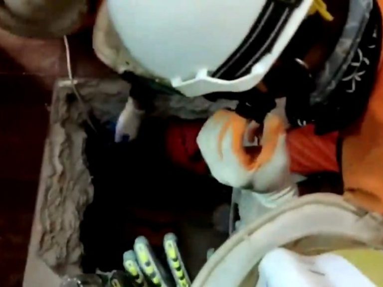 They saved a younger man who spent 5 days underneath the ruins of a lodge