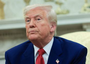 Because the clock marks Trump’s new tariffs, the White Home continues to assume world