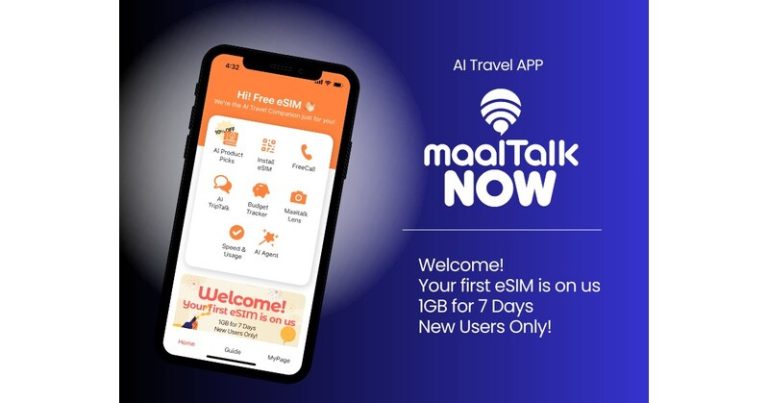 MaaltalkNow Introduces Free eSIM Marketing campaign as Rising AI Journey App