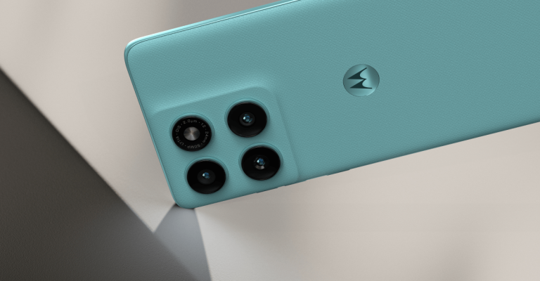The primary Edge 60 of Motorola’s cellphone looks like canvas