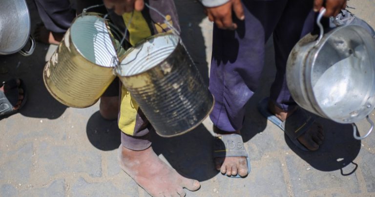 The World Meals Programme has run out of meals in Gaza