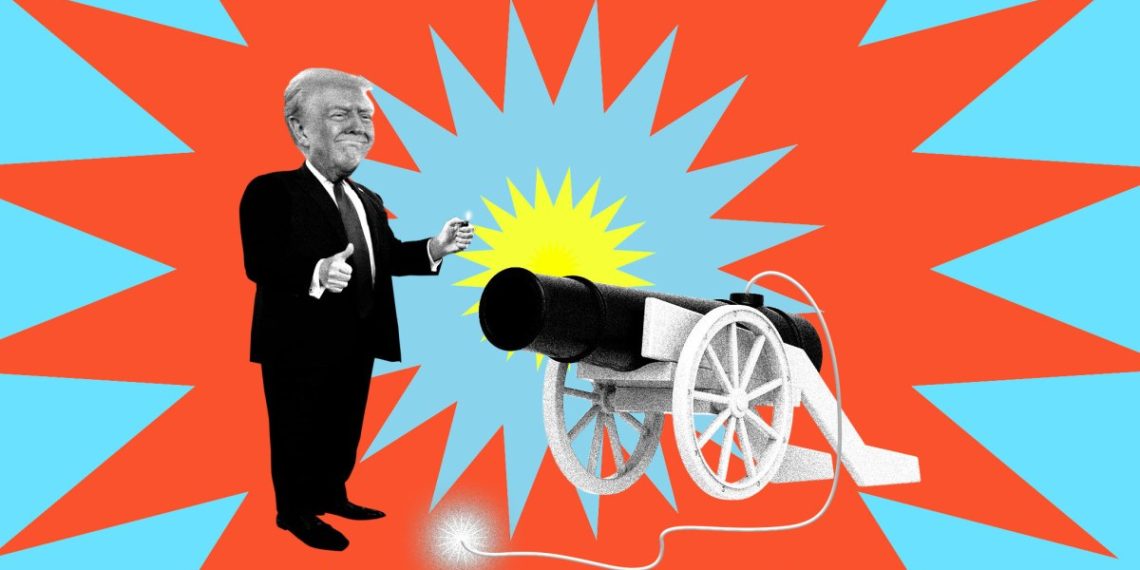 I simply declared a business conflict with the world