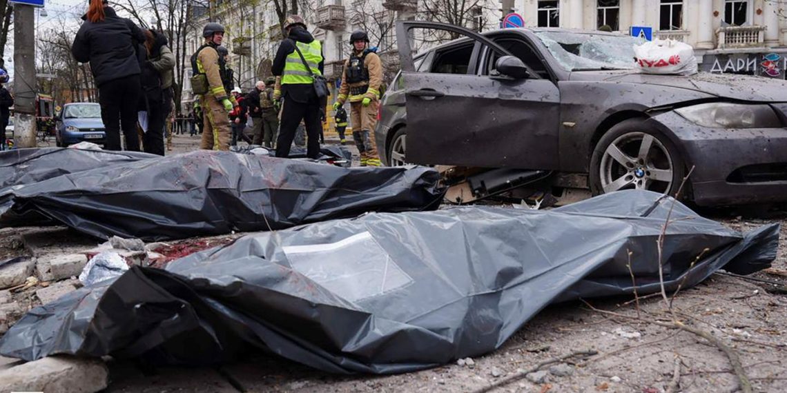 A Russian missile assault in opposition to town of Sumi leaves greater than 30 lifeless and 100 wounded: harsh criticism in opposition to Vladimir Putin