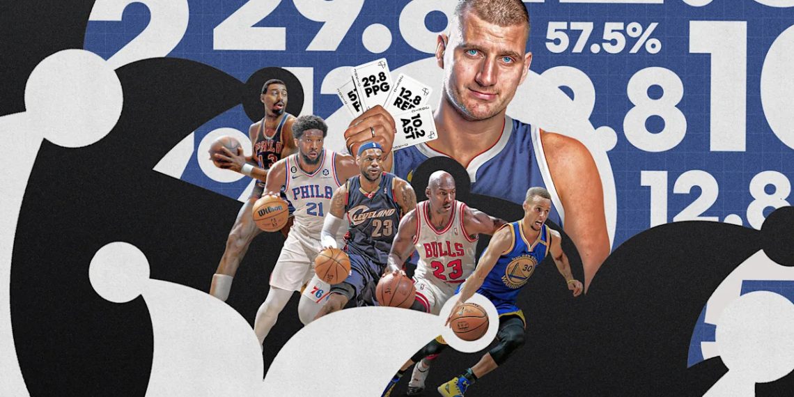 It is official! Nikola Jokić has the biggest common statistical season in NBA historical past