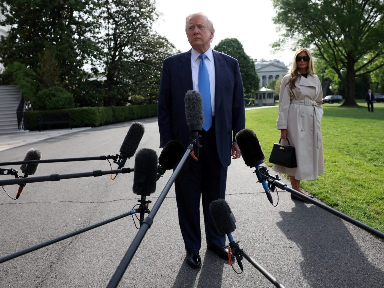 Trump’s approval index didn’t cease falling in response to surveys