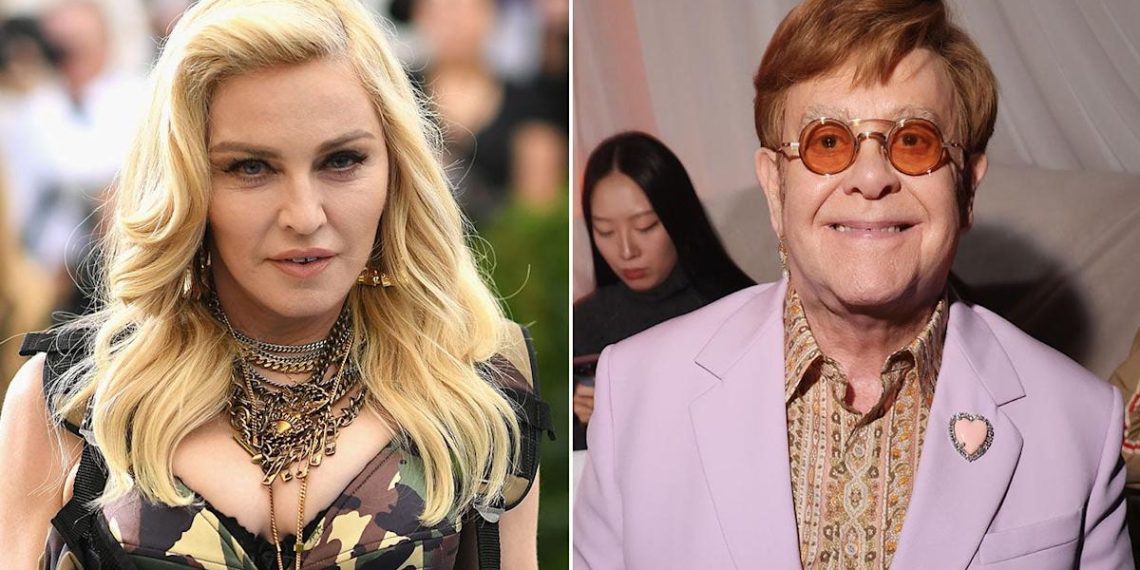 Madonna confronts Elton John over decades-long feud
