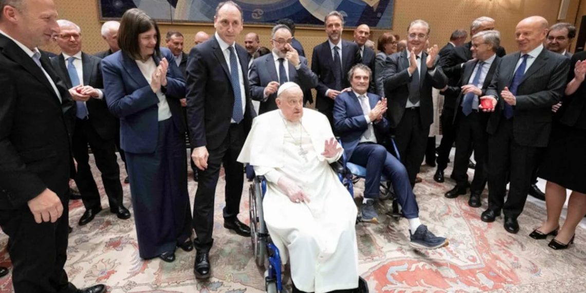 Pope To Docs For Saving His Life Throughout 5-Week Hospital Keep