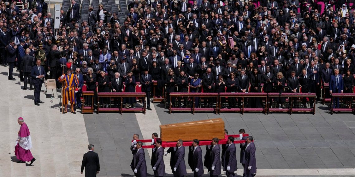 Pope Francis Funeral: The mourners fill St. Peter’s Sq. whereas the politics hangs over the Francis Pope