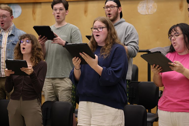 The ultimate live performance of the ATU choir from 2024-25 Tuesday night