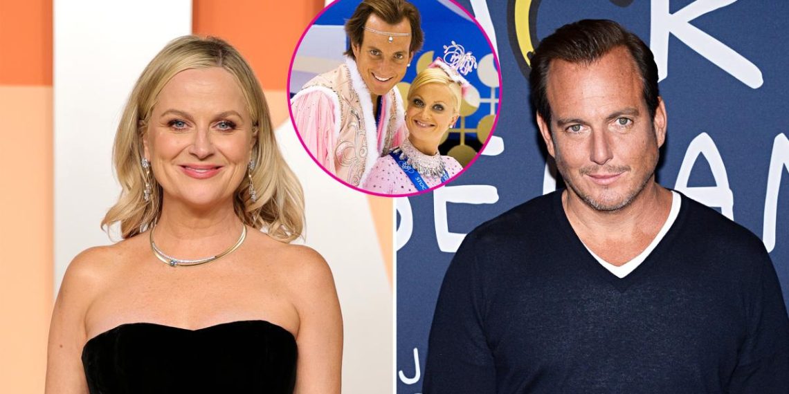 Amy Poehler Displays on Performing With Ex Will Arnett in Blades of Glory