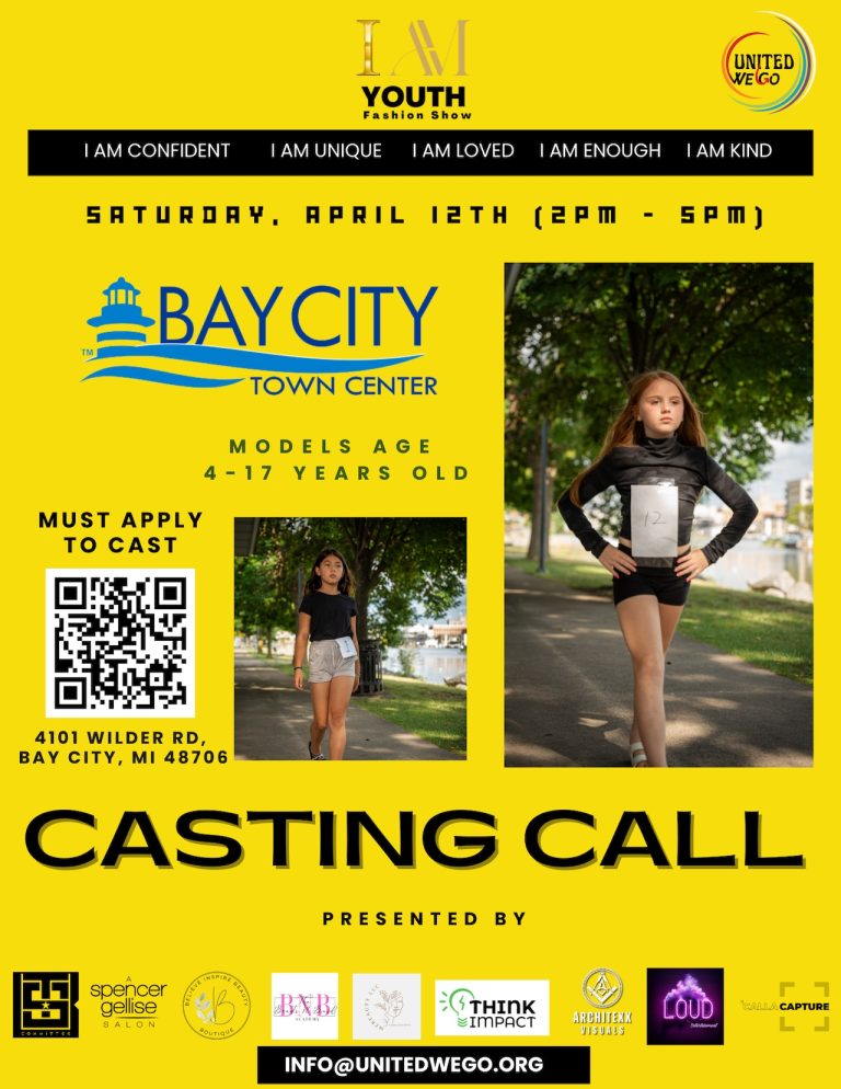 Casting name for I AM Youth vogue present in Bay Metropolis