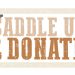 “Saddle up and donate” throughout Blood Drive 15-17 April