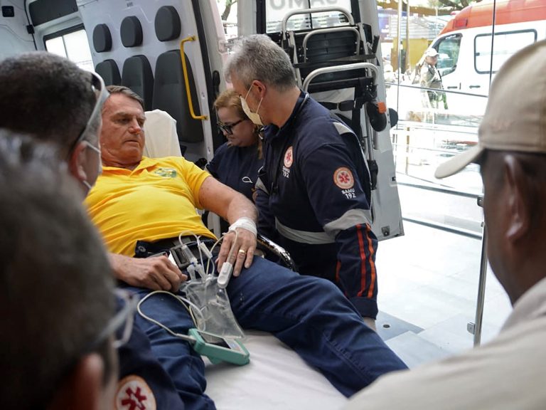 Jair Bolsonaro was urgently admitted after he felt dangerous in an election marketing campaign tour