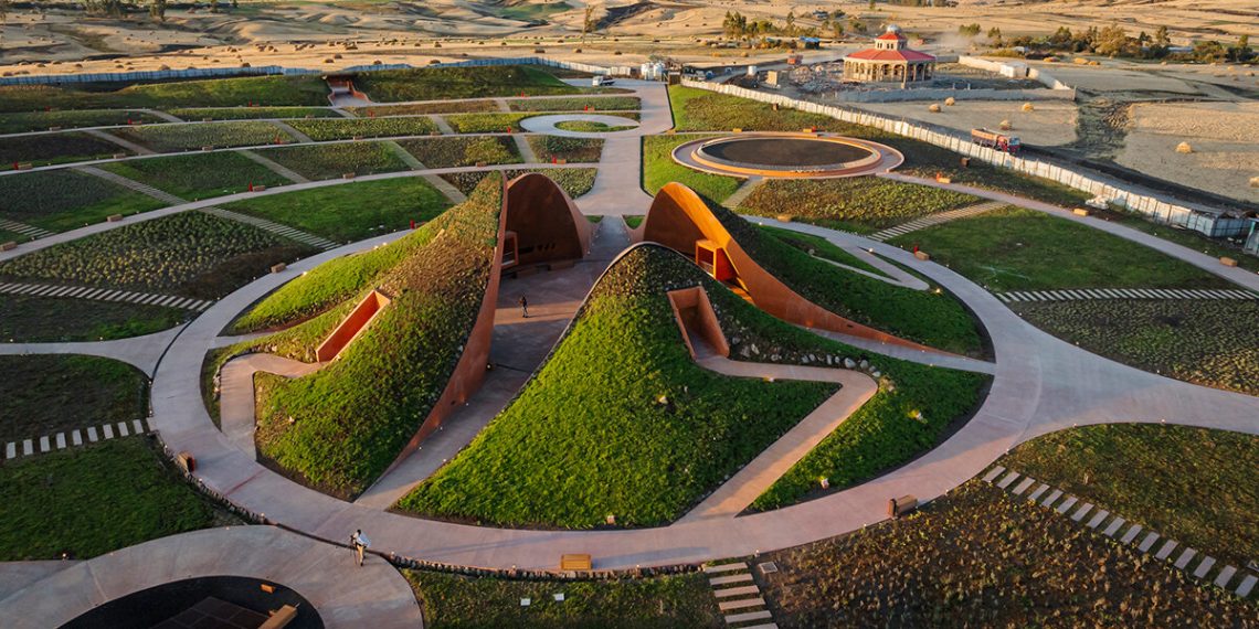 Memorial Park honors the victims of the Ethiopian flight Airways Flight 302