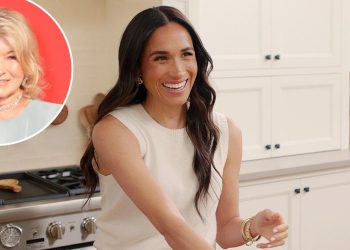 Martha Stewart, Gwyneth Paltrow React to Meghan Markle’s Present, Model