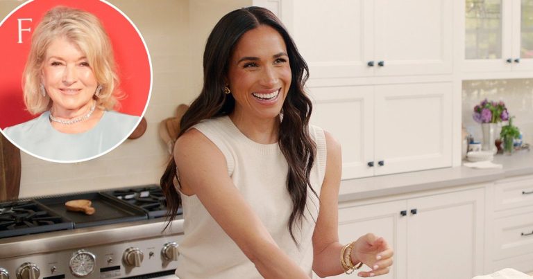 Martha Stewart, Gwyneth Paltrow React to Meghan Markle’s Present, Model