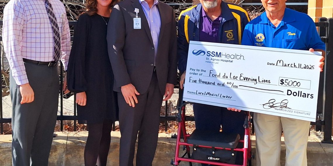 SSM Well being supporting Fond du Lac Night Lions medical locker