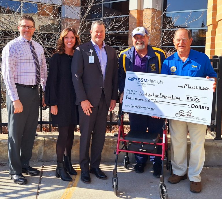 SSM Well being supporting Fond du Lac Night Lions medical locker