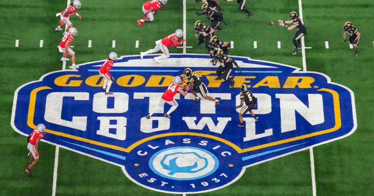 Program for 2025-26 quarters CFP, semifinals, championship sport launched