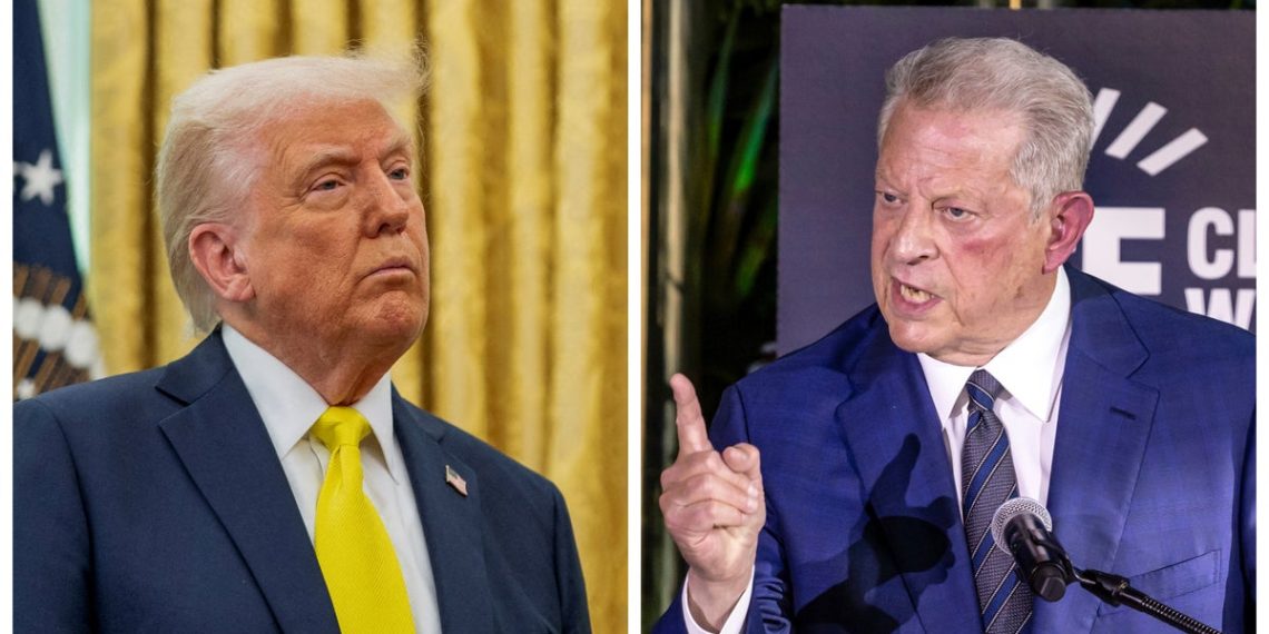 Al Gore compares the Trump workforce with Nazi Germany that they “attempt to create their very own most well-liked model of actuality”.