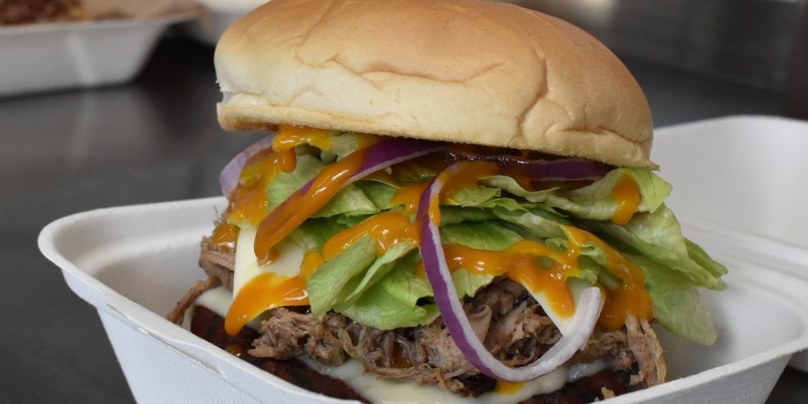 Jackson couple smoke all of the dishes they serve from meals truck, reception area