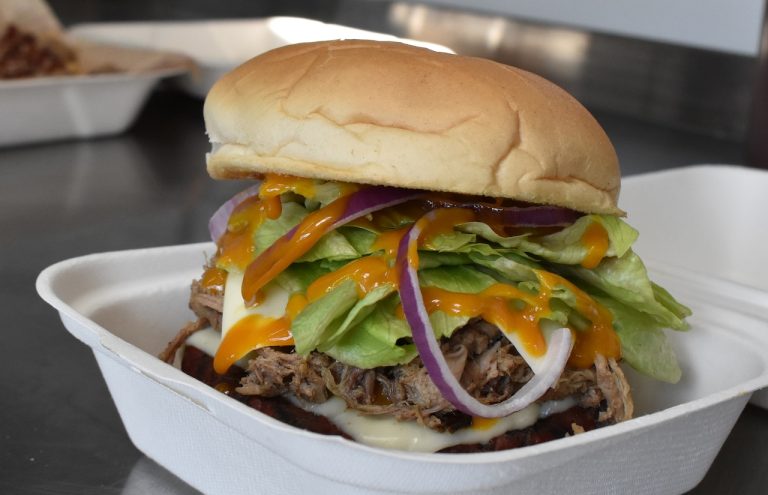 Jackson couple smoke all of the dishes they serve from meals truck, reception area