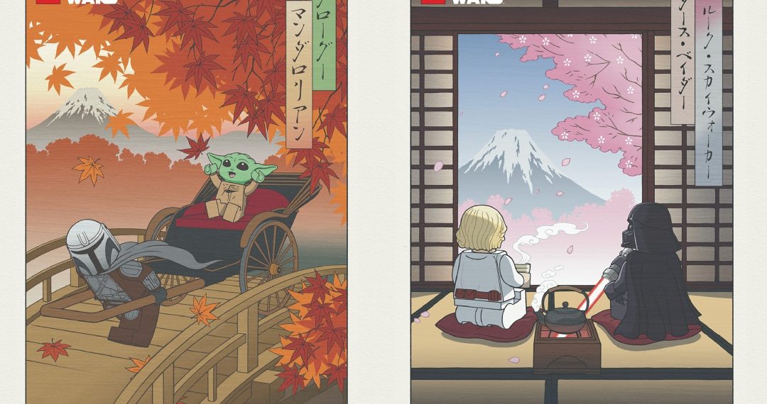 LEGO gives Star Wars Day a picturesque rotation with free Japanese -style Japanese type