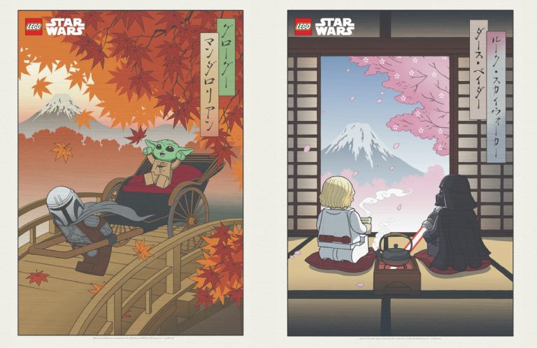 LEGO gives Star Wars Day a picturesque rotation with free Japanese -style Japanese type