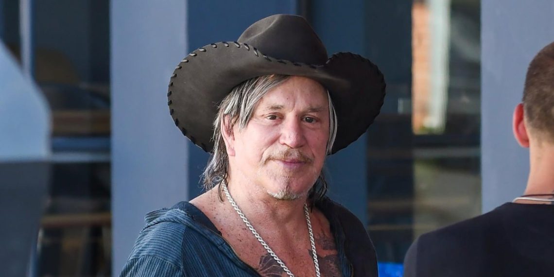 Mickey Rourke Contemplating Authorized Motion After Celeb Large Brother Exit